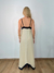 Vestido Ana Midi Bege/Preto - Estação Store - Moda Feminina Elegante e Moderna  | Compre Agora e Arrase!