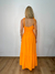 Vestido Adele Midi Laranja - Estação Store - Moda Feminina Elegante e Moderna  | Compre Agora e Arrase!
