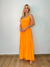 Vestido Adele Midi Laranja - comprar online