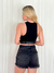 Top Slim Canelado Preto Colcci - comprar online