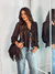 Blusa Lia M/Longa Marrom na internet