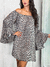 Vestido Julia Ombro A Ombro Curto Onça - Estação Store - Moda Feminina Elegante e Moderna  | Compre Agora e Arrase!
