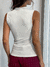Blusa Larissa Canelada S/Manga Off - Estação Store - Moda Feminina Elegante e Moderna  | Compre Agora e Arrase!