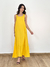 Vestido Kalix Longo Amarelo