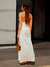 Vestido Longo Laise Alca Amarracao Nas Costas Off na internet