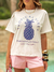 T-Shirt Tropical Branco Amb na internet