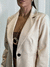 Blazer Helena Alfaiataria Bege Amb - loja online