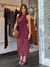Vestido Tule Bloodstone Bordo Colcci na internet