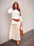 Blusa Trico Decote V - loja online
