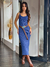 Vestido Poliana Liso Canelado - comprar online