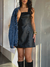 Vestido Curto Couro Like na internet