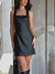 Vestido Curto Couro Like - Estação Store - Moda Feminina Elegante e Moderna  | Compre Agora e Arrase!