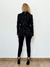 Blazer Tweed Bruna Preto/Dourado na internet