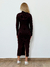 Vestido Kiara Tricot Gola Cafe - comprar online