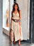 Vestido Paloma Longo Bege - loja online