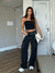 CROPPED BLACK JEANS na internet