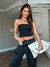 CROPPED BLACK JEANS - comprar online