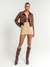 Shorts Saia Irene Bege Alfaiataria Amb - comprar online