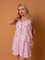 Regata Lea Rosa Babados Sobrepostos Amb - comprar online