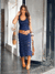 Vestido Longo Babado - comprar online