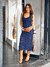 Vestido Longo Babado - loja online