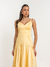 Vestido Camila Super Midi Amarelo Amb - comprar online