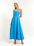 Vestido Ana Super Midi Azul Amb