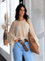 Blusa Borah Com Babado Na Manga - comprar online
