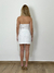 Saia Ramie Recortes Branco - comprar online