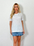 T-Shirt Marcia Bordada Off - comprar online