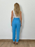 Calça Mayfair Azul Alfaiataria - comprar online