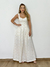 Vestido Valerie Linho Bordado Off