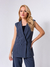 Maxi Colete Livia Cinza Amb - comprar online