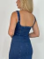 Vestido Fernanda Midi Com Alça Jeans - loja online