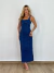 Vestido Fernanda Midi Com Alça Jeans - comprar online