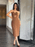 Vestido Midi Laço Tomara Que Caia - comprar online