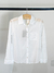 Camisa Bibi Manga Longa Branco na internet