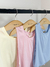 Blusa Regata Cropped Zara Manteiga na internet