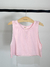 Blusa Regata Cropped Zara Rosa
