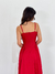 Vestido Midi Mari Alfaiataria Vermelho - loja online