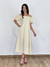 Vestido Longo Franci Gratitudine Bege