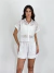 Camisa Cropped Helen Bordada Off - comprar online
