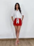 Camisa Cropped Nadia Com Amarracao Off