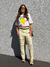 Calça Renda Lisa Amarelo