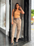 Calça Joana Sarja Clochard Bege Colcci