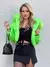 Jaqueta Com Capuz Verde Limer Colcci - comprar online