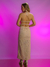 Vestido Bella Bege Longo Amb - Estação Store - Moda Feminina Elegante e Moderna  | Compre Agora e Arrase!