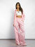 Calça Bianca Ampla Rosa Amb