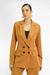 Blazer Aline Alongado Mascavo Amb