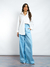 Calça Bianca Ampla Azul Amb - comprar online
